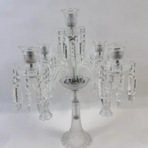 شمعدان رومیزی پنج شعله باکارات وارداتی